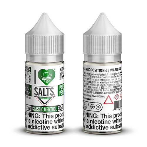 Mad Hatter Juice Juice Mad Hatter I Love Salts Classic Menthol 30ml Nic Salt Vape Juice