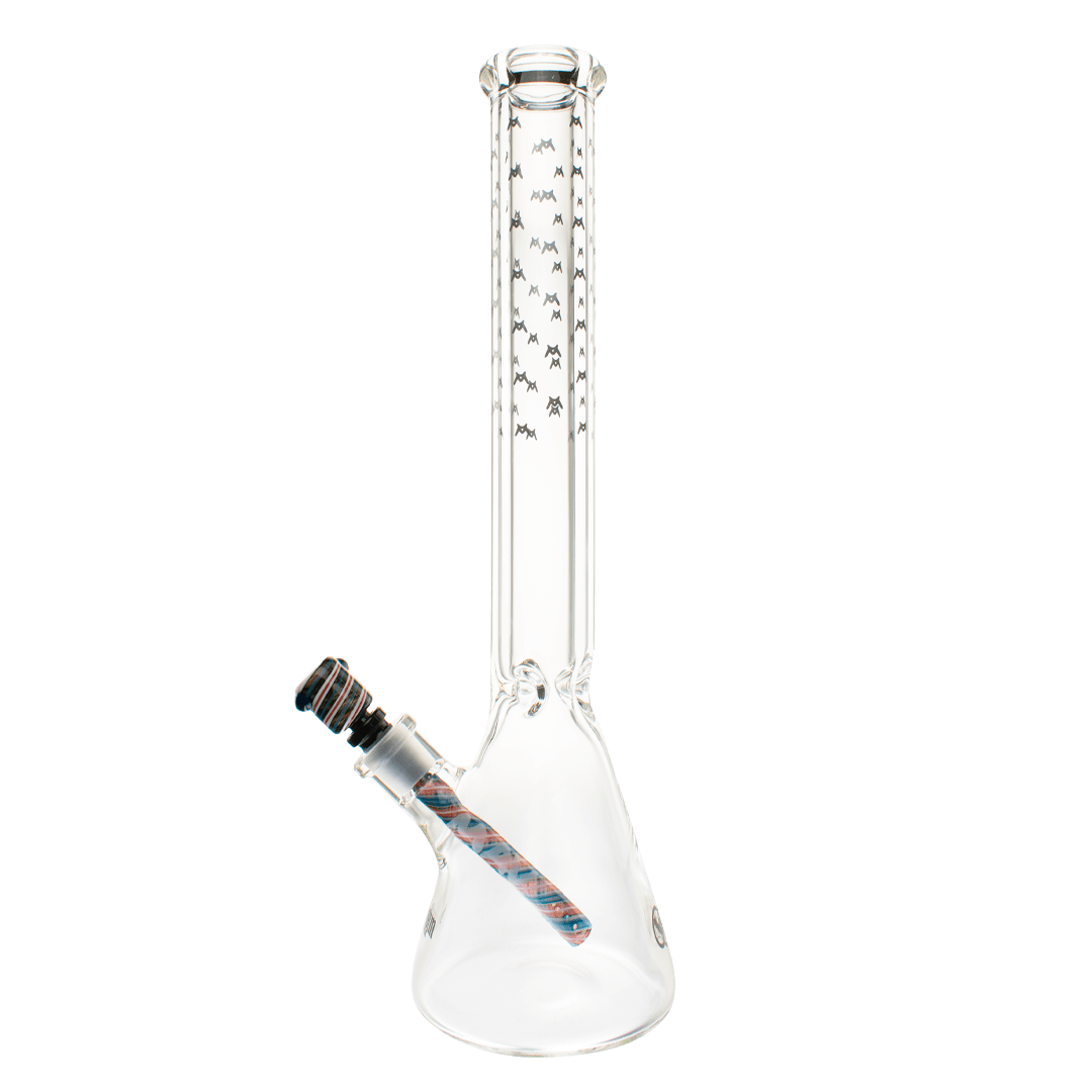 MAV Glass Alternatives MAV Glass Bats All Over x WigWag 18" Beaker Bong