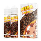 Mega E-Liquids Juice Mega E-Liquids Coffee Donuts 120ml Vape Juice