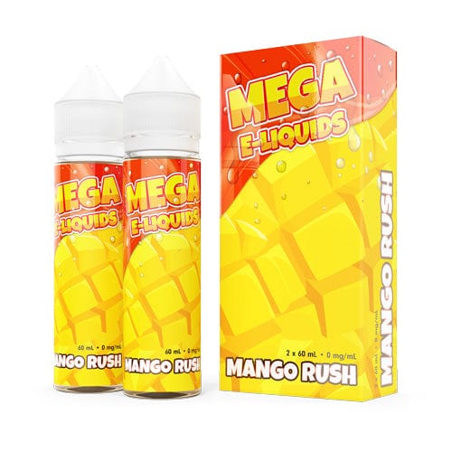 Mega E-Liquids Juice Mega E-Liquids Mango Rush 120ml Vape Juice