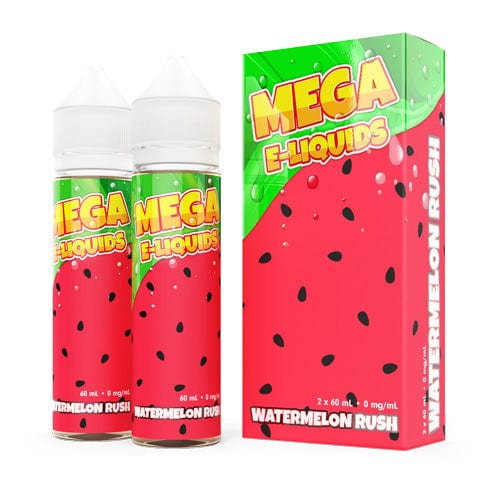 Mega E-Liquids Juice Mega E-Liquids Watermelon Rush 120ml Vape Juice