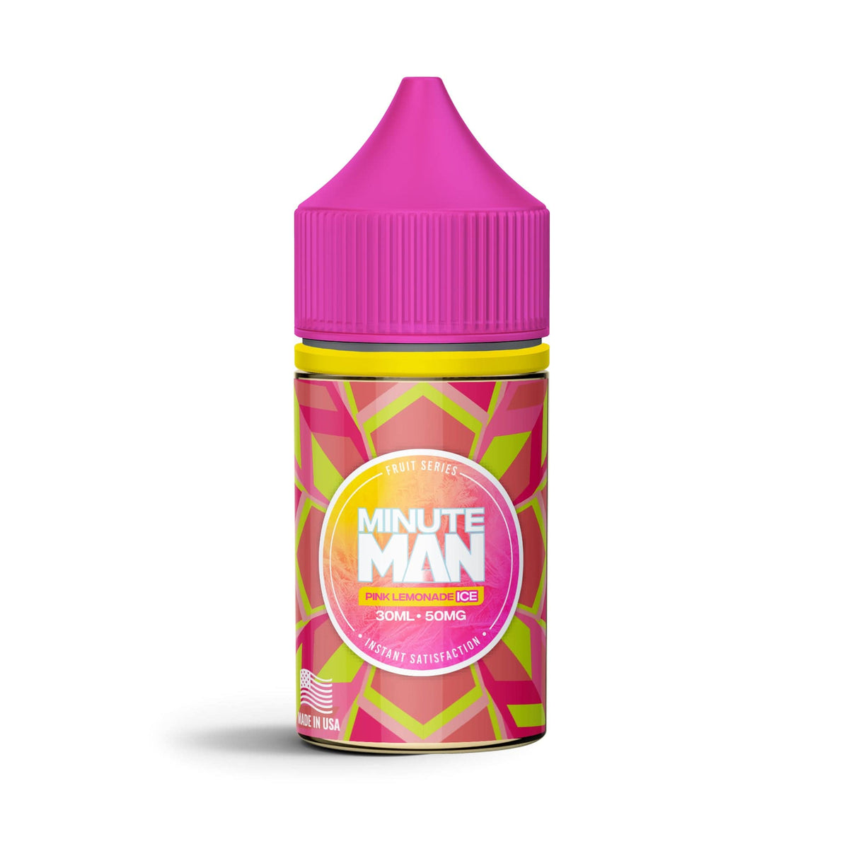 Minute Man Juice Minute Man Pink Lemonade Ice 30ml Nic Salt Vape Juice