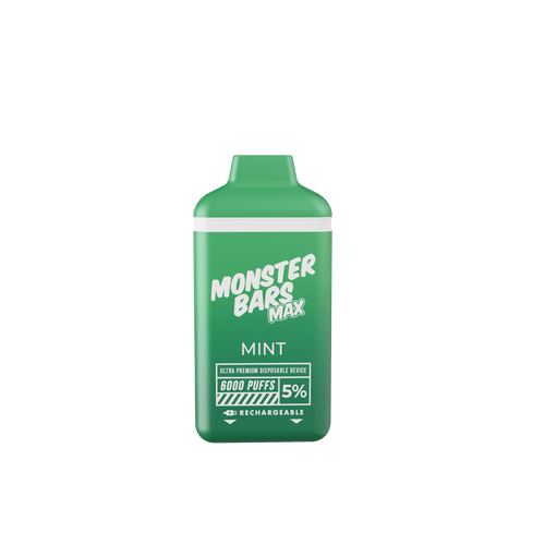 Monster Bar Disposable Vape Mint Tobacco Monster Bar MAX Disposable Vape (5%, 12mL)
