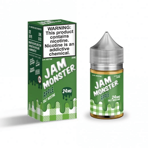 Monster Vape Labs Juice Apple 30ml Nic Salt Vape Juice - Jam Monster