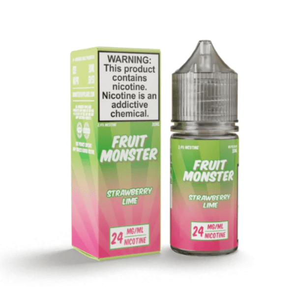 Monster Vape Labs Juice Fruit Monster Strawberry Lime 30ml Nic Salt Vape Juice