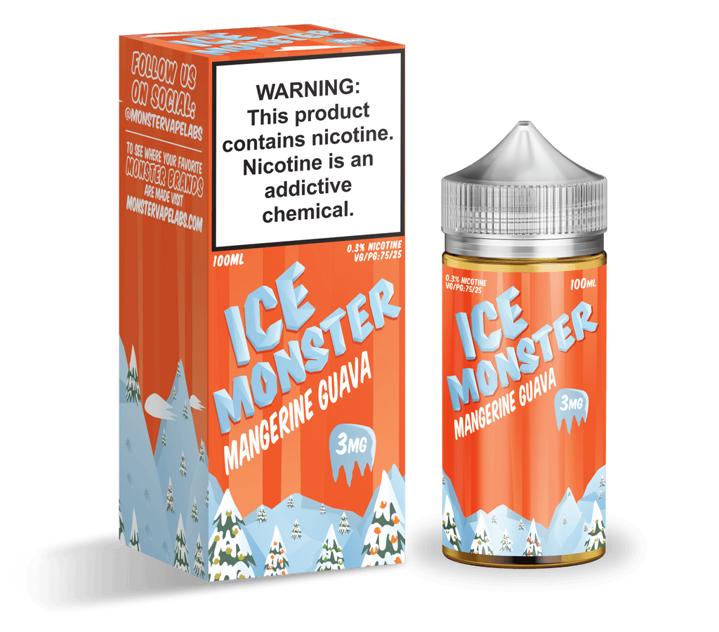 Monster Vape Labs Juice ICE Monster Mangerine Guava 100ml Vape Juice
