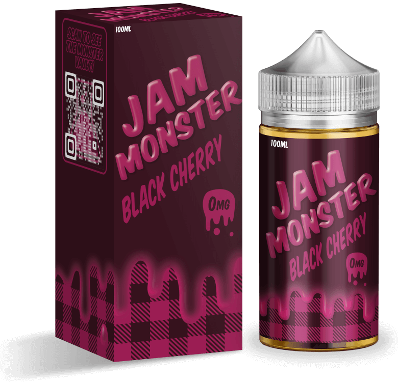 Monster Vape Labs Juice Jam Monster Black Cherry 100ml Vape Juice