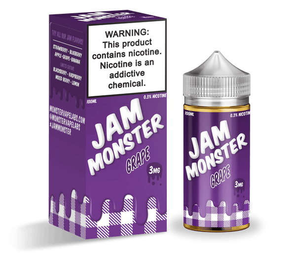 Jam Monster Grape 100ml Vape Juice