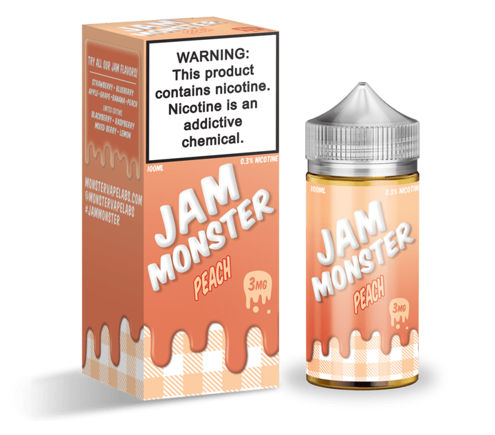 Monster Vape Labs Juice Jam Monster Peach 100ml Vape Juice