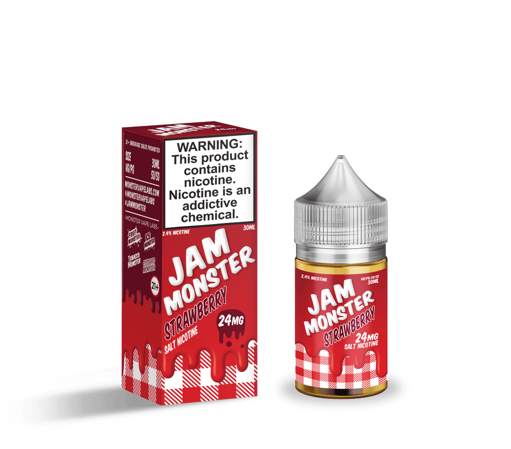 Monster Vape Labs Juice Jam Monster Salts Strawberry 30ml Nic Salt Vape Juice