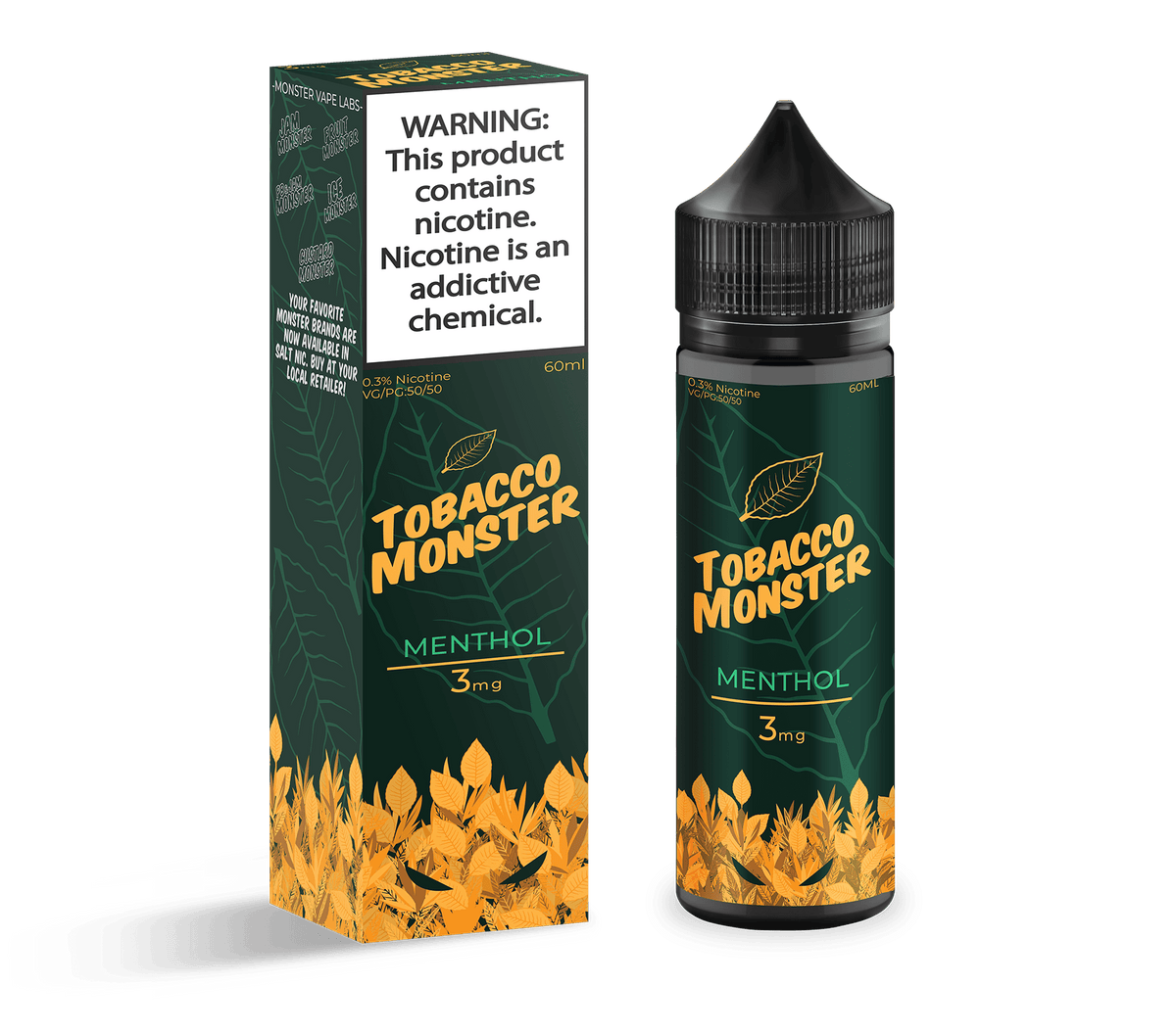 Monster Vape Labs Juice Tobacco Monster Menthol 60ml Vape Juice