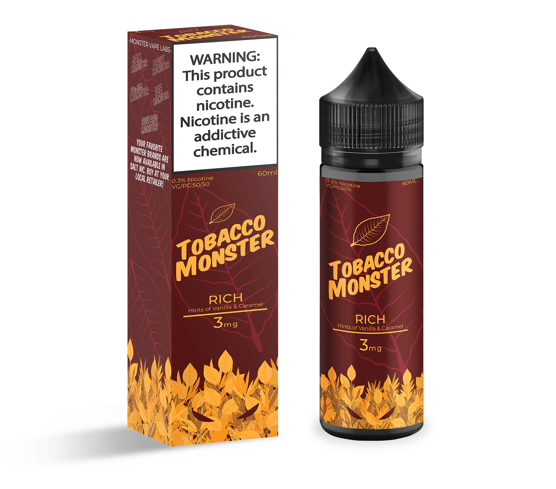 Monster Vape Labs Juice Tobacco Monster Rich 60ml Vape Juice