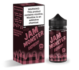 Monster Vape Labs ZERO MG 0MG Jam Monster Raspberry 100ml Vape Juice - 0mg