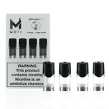 MOTI Vape Pods 4pc MOTI Refillable Replacement Pod Cartridges (Pack of 4)