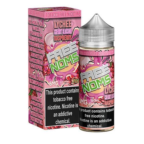 Nomenon Juice Lychee Cherry Blossom Raspberry TF 120ml Vape Juice - Free Noms
