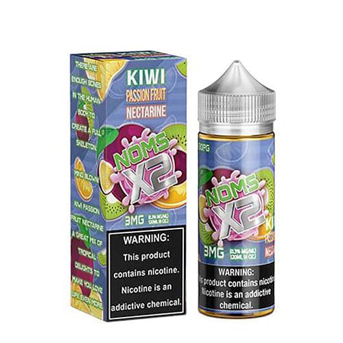 Nomenon Juice Noms X2 Kiwi Passion Fruit Nectarine 120ml Vape Juice