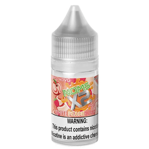 Nomenon Juice Noms X2 White Peach Raspberry 30ml Nic Salt Vape Juice