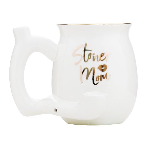Eightvape Alternatives Stoner Mom Novelty Wake n Bake Coffee Mug Pipe
