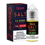 Okami Juice Okami Salts OG Bubba 30ml Nic Salt Vape Juice