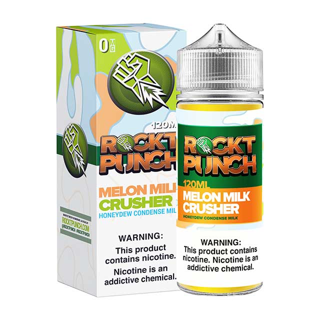 Okami Juice Rockt Punch Melon Milk Crusher 120ml Vape Juice