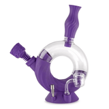 Ooze Alternatives Purple Ooze Ozone Silicone Water Pipe and Nectar Collector