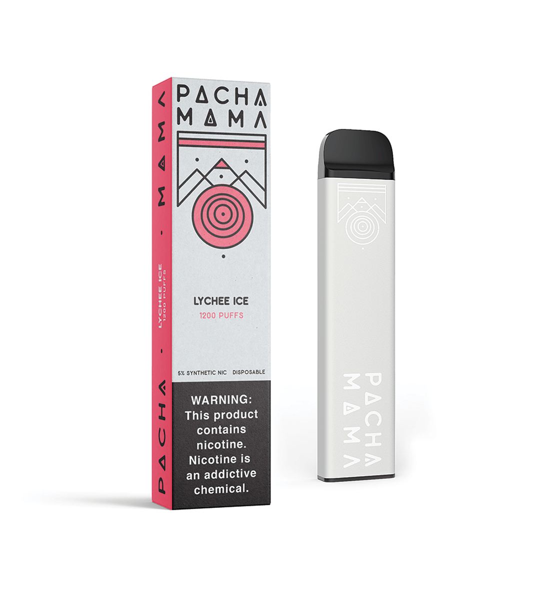 Pachamama Disposable Vape Lychee Ice Pachamama Disposable Vape (5%, 1200 Puffs)