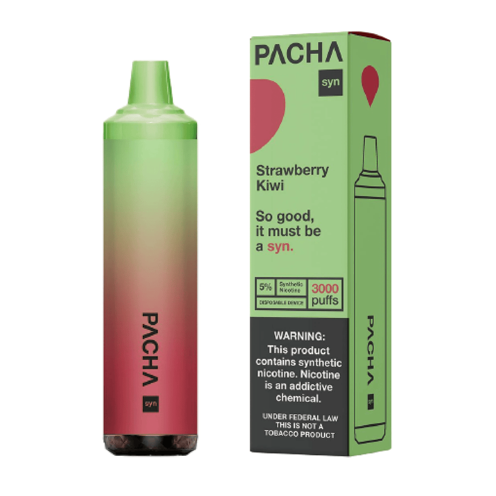 Pachamama Disposable Vape Strawberry Kiwi Pacha Syn Disposable Vape - Pachamama (5%, 3000 Puffs)