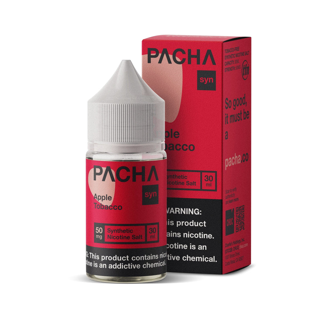 Pachamama Juice Pacha Syn Apple Tobacco 30ml Nic Salt Vape Juice