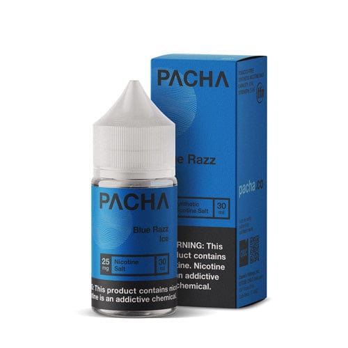 Pachamama Juice Pacha Syn Blue Razz Ice 30ml Nic Salt Vape Juice