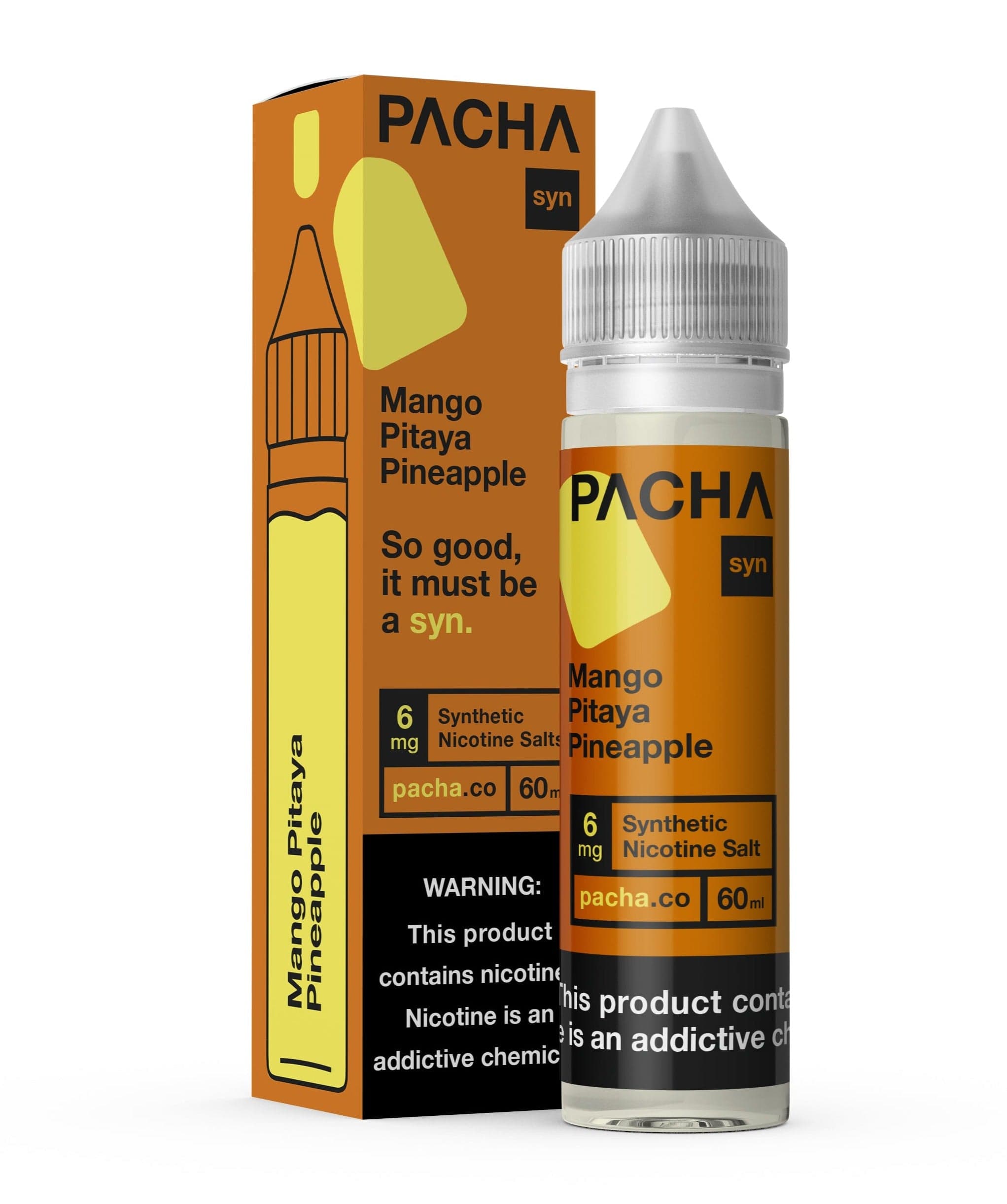 Pachamama Juice Pacha Syn Mango Pitaya Pineapple 60ml Vape Juice