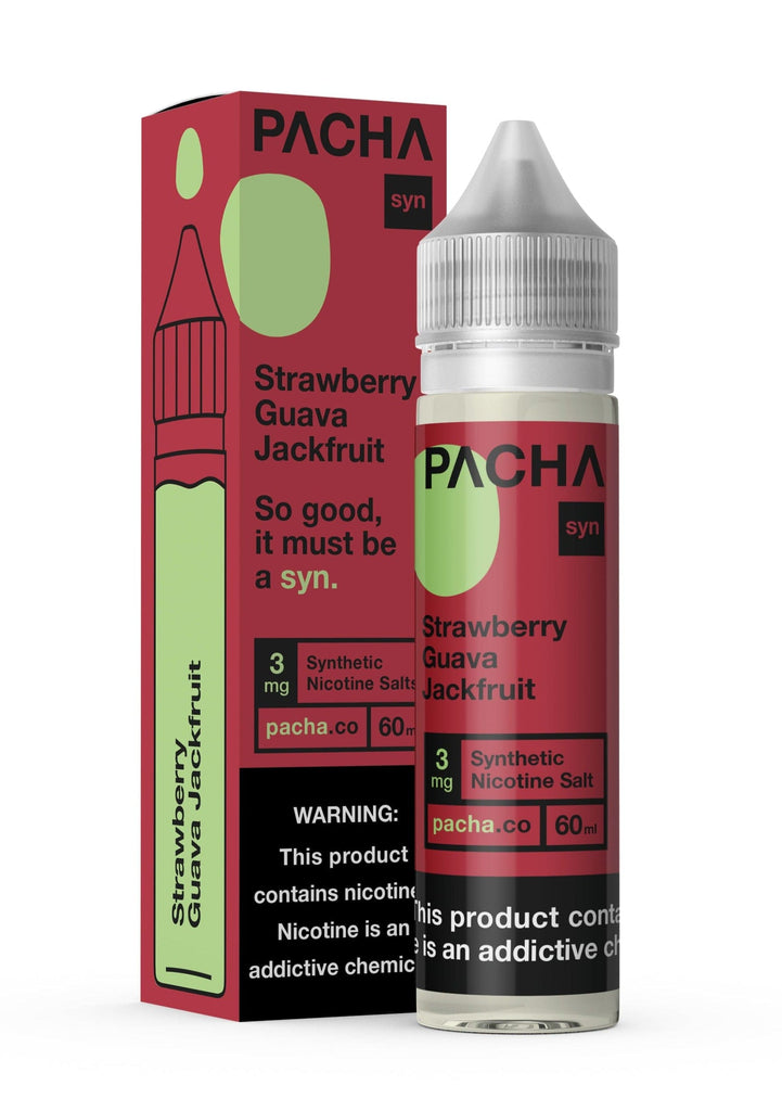 Pachamama Juice Pacha Syn Strawberry Guava and Jackfruit 60ml Vape Juice