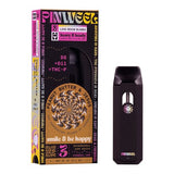 Pinweel Delta 8 Peanut Butter & Jesus - Indica Pinweel 3g D8+D11+THC-P Disposable Vape