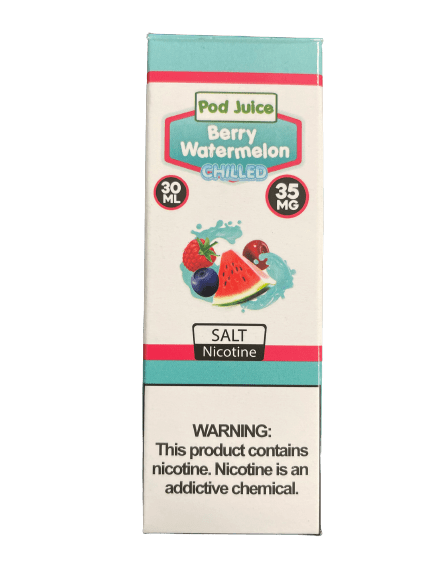 Pod Juice Juice Pod Juice Berry Watermelon Chilled 30ml Nic Salt Vape Juice