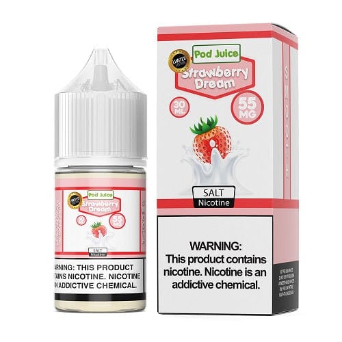 Pod Juice Juice Pod Juice Strawberry Dream 30ml Nic Salt Vape Juice