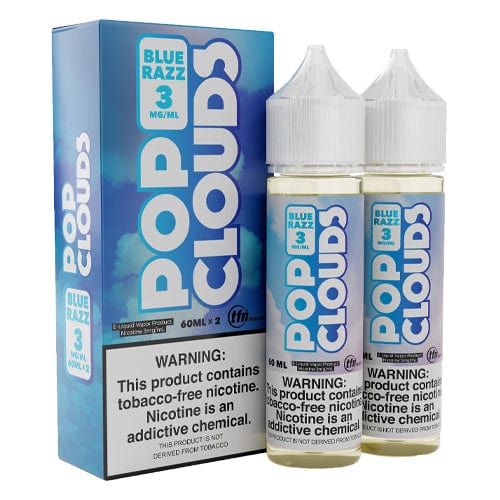 Pop Clouds Juice Pop Clouds Blue Razz 2x60ml TF Vape Juice