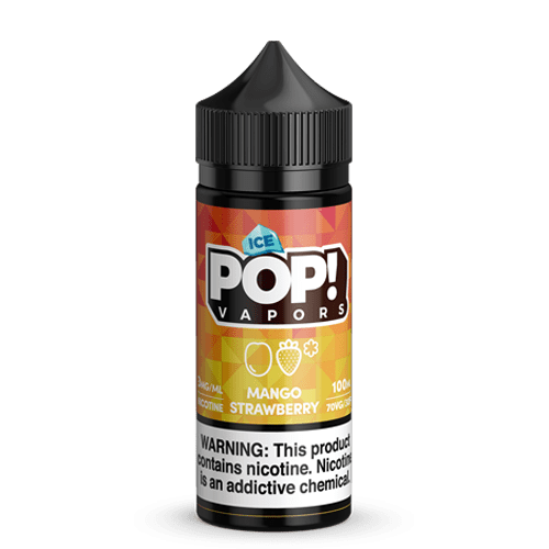POP! Vapors Mango Strawberry ICED 100ml Vape Juice