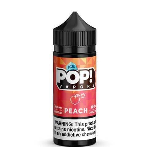 POP! Vapors Juice POP! Vapors Peach ICE 100ml Vape Juice