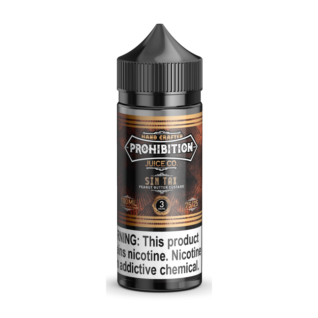 Prohibition Juice Co. Juice Prohibition Juice Co. Sin Tax 100ml Vape Juice