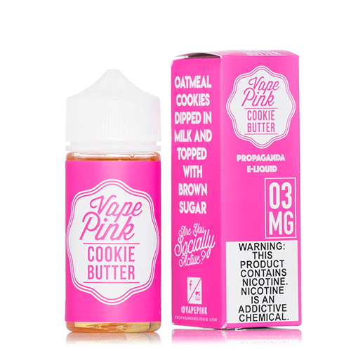 Vape Pink Cookie Butter 100ml TF Vape Juice