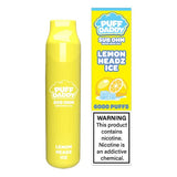 Puff Daddy Disposable Vape Lemon Headz Ice Puff Daddy Sub-Ohm Disposable Vape (5%, 6000 Puffs)