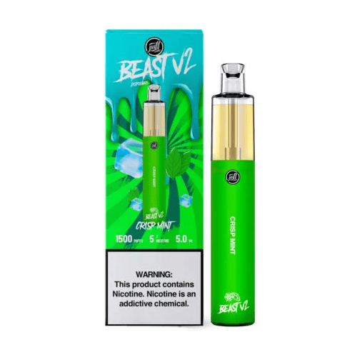 Puff Labs Disposable Vape Crisp Mint Puff Beast Bar V2 Disposable Vape