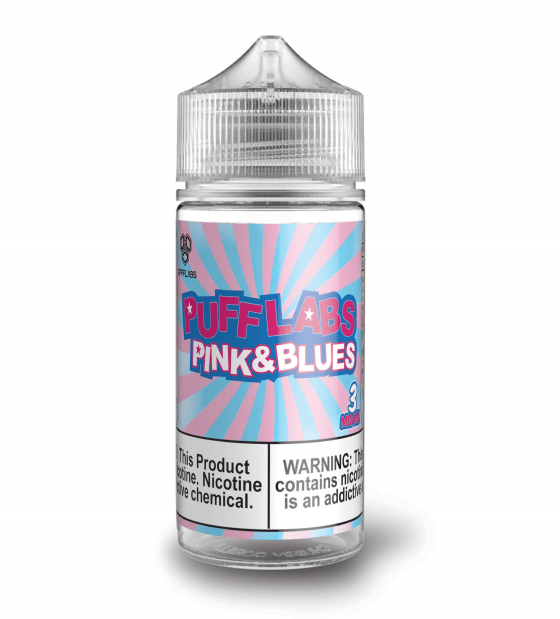 Puff Labs Juice Puff Labs Pink & Blues 100ml Vape Juice