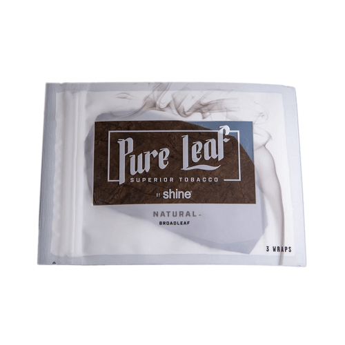 Pure Leaf Alternatives Natural Pure Leaf Tobacco Wraps (Pack of 3)