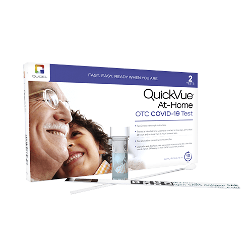 QuickVue Etc Set of 2 Test Kits QuickVue OTC COVID-19 Test (Pack of 2)