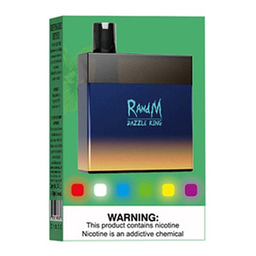 R and M Disposable Vape Mighty Mint R and M Dazzle King 8ml Disposable Vape