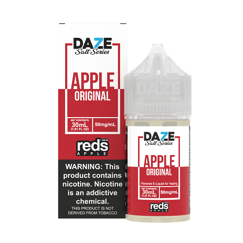 Reds Apple E-Juice Juice Original 30ml TF Nic Salt Vape Juice - Red's Apple