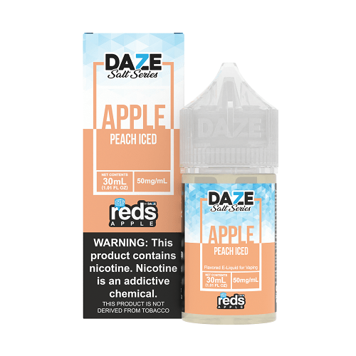 Reds Apple E-Juice Juice Peach ICED 30ml TF Nic Salt Vape Juice - Red's Apple