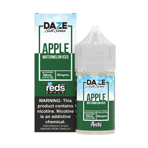 Reds Apple E-Juice Juice Watermelon ICED 30ml TF Nic Salt Vape Juice - Red's Apple