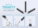 Releafy Gunmetal Releafy Trinity 3-in-1 Dab Tool / Hot Knife
