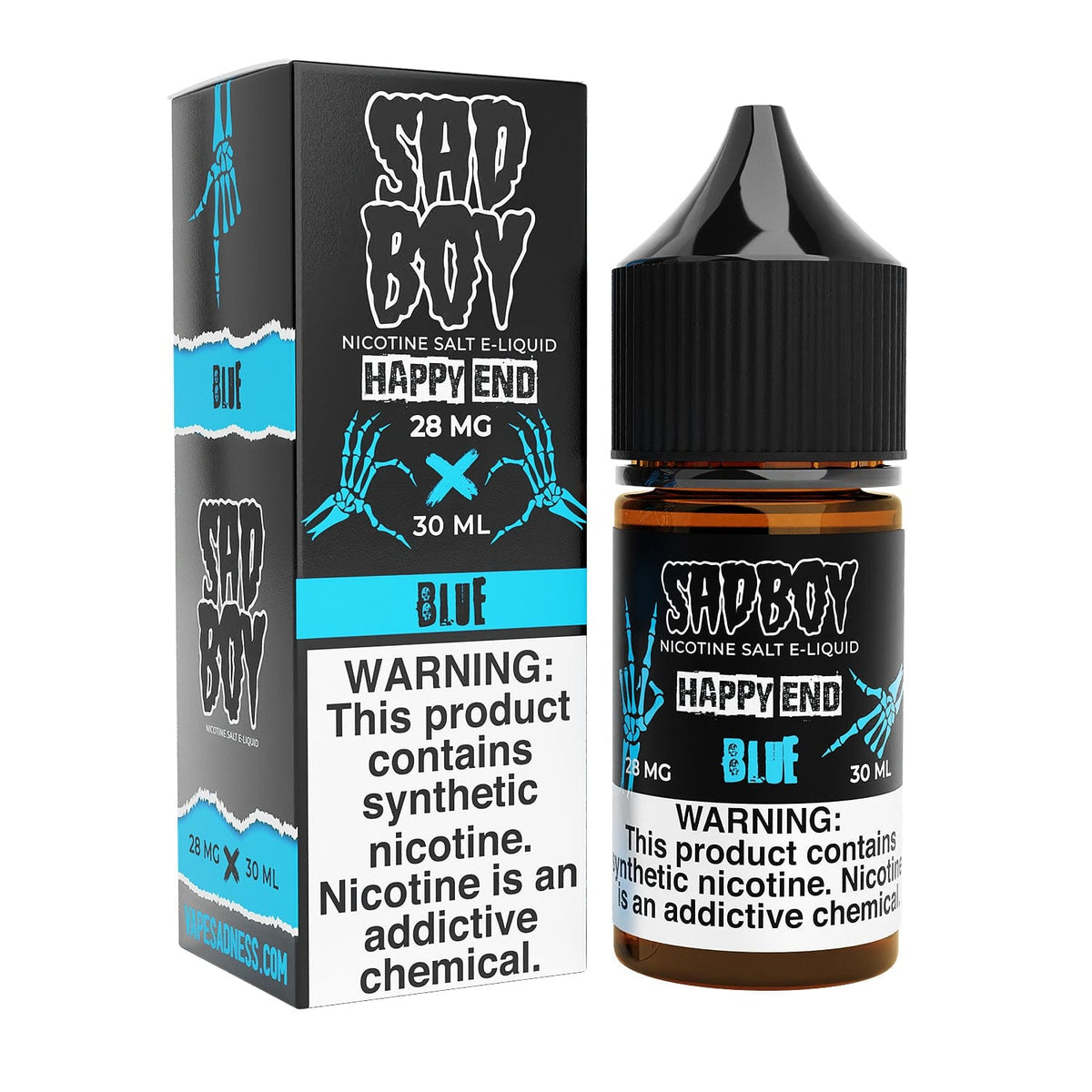 Sadboy Juice Sadboy Salts Happy End Blue 30ml Nic Salt Vape Juice